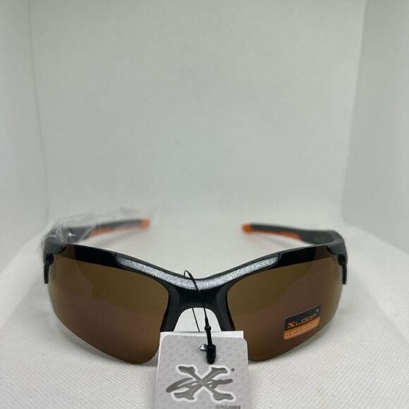 X-Loop Semi Rimless Wrap Sunglasses - Picture 2 of 3